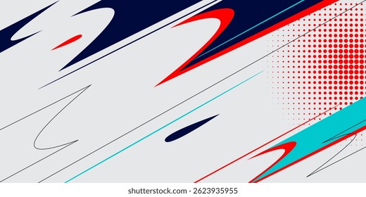 Colorful silhouette style design, grunge. Design concept to celebrate national sports day of badminton and basketball.eps10
