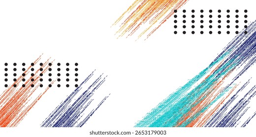 Colorful silhouette style design, grunge. Design concept to celebrate national sports day of badminton and basketball. Sports.eps10