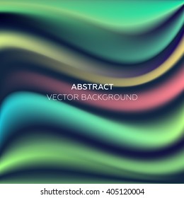 colorful silk fabric. abstract background. vector illustration