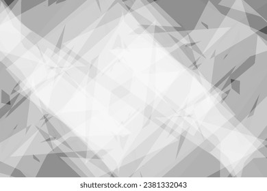Colorful Silver Gray Geometric Shape Pattern. Abstract Polygon Background. Technology Banner Wallpaper. Vector Illustration