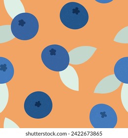 Colorful simple berries pattern. Vector abstract art for textile, posters, wallpaper, decor. 