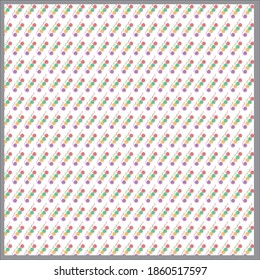 colorful simple design white background pattern