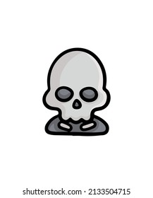 Colorful and simple halloween costume design