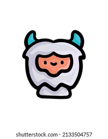 Colorful and simple halloween costume design