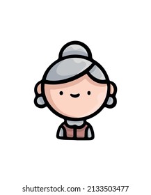 Colorful and simple person design
