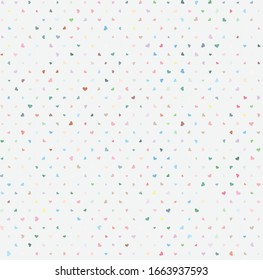 Colorful simple seamless geometric shape pattern background. Vector Illustration.