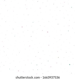 Colorful simple seamless random dotted pattern background. Vector Illustration.