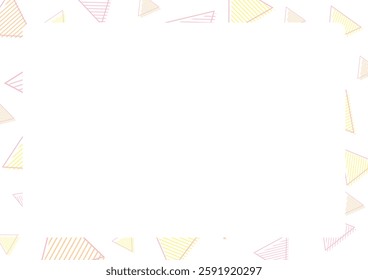 Colorful and simple shapes and stripes background illustration