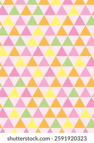Colorful and simple shapes and stripes background illustration