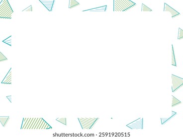 Colorful and simple shapes and stripes background illustration