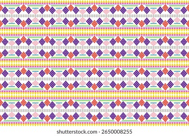 Colorful simple stripe with artwork design on white background,fasion art design