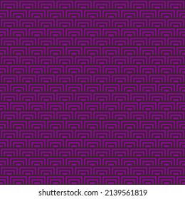 colorful simple vector flat art purple and black seamless pattern of minimalistic geometric scaly square pattern in japanese style