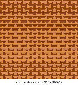 colorido simple vector arte plano zanahoria naranja y catawba patrón sin fisuras de patrón cuadrado escalométrico minimalista al estilo japonés