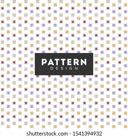 Colorful Simple Vector Pattern Design