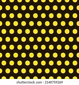 colorful simple vector pixel art seamless pattern of gold coin with pound symbol