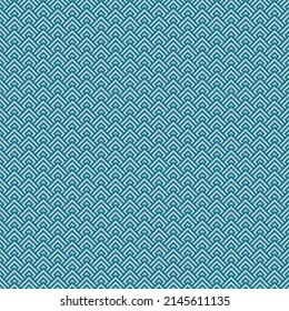 colorful simple vector pixel art new bridge and cyan seamless pattern of minimalistic geometric scaly rhombus pattern in japanese style