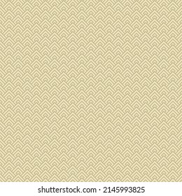 colorful simple vector pixel art beige seamless pattern of minimalistic geometric scaly rhombus pattern in japanese style