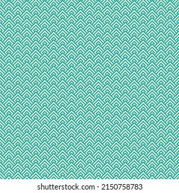 colorido arte simple de píxeles vectoriales patrón sin fisuras de color verde persa minimalista y color champán patrón de rhombus escaldado geométrico al estilo japonés