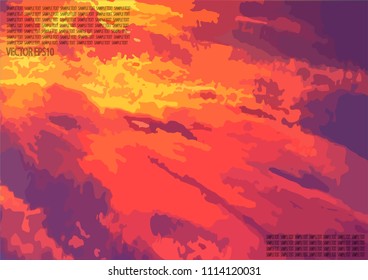 Colorful sky background,EPS10