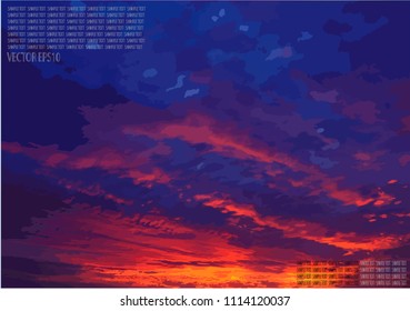 Colorful sky background,EPS10