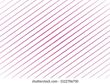 Colorful slanting, oblique parallel straight strips, streaks in rectangular format. Diagonal lines, stripes pattern, background. Abstract geometric illustration