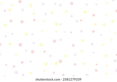 Colorful small circle background material