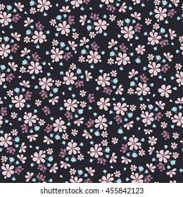 farbige kleine Blumen nahtloses Muster