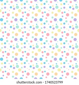 Coloridos pequeños puntos pastel de fondo textura. Patrón sin foco.
