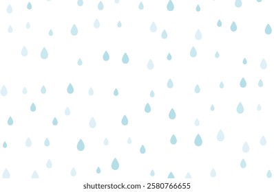 Colorful small rain background material