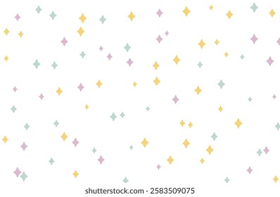 Colorful small sparkling background material