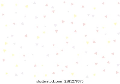 Colorful small triangle background material