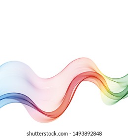 
Colorful Smoke Wave Abstract Wave Background