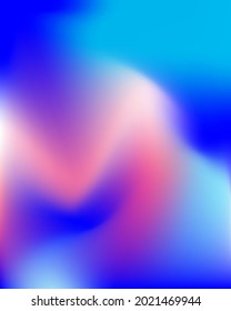 colorful smooth banner background. Holographic spectrum gradient for cover background.
Suitable for the creation of psychedelic, futuristic, avant-garde and other themes.