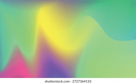 Colorful Smooth Gradient Abstract Background Art