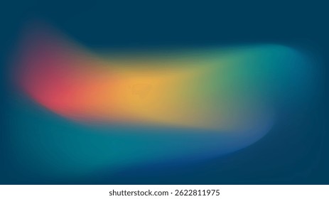 Colorful, smooth gradients creating an ethereal abstract composition.