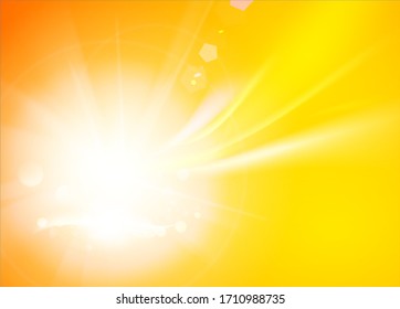 Colorful smooth light lines background. Vector illustration.