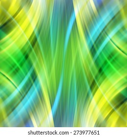 Fondo colorido de líneas de luz lisas. Ilustración del vector
