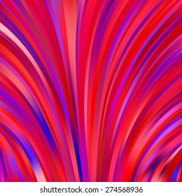 Colorful smooth light lines background. Vector illustration