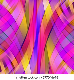 Colorful smooth light lines background. Vector illustration