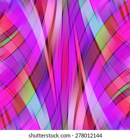Colorful smooth light lines background. Vector illustration.