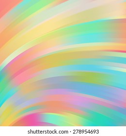 Colorful smooth light lines background. Vector illustration