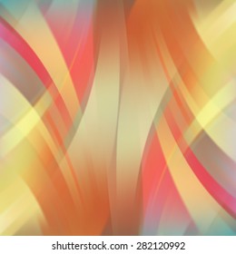 Colorful smooth light lines background. Vector illustration