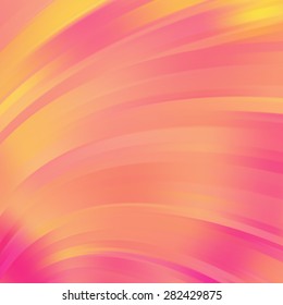 Colorful smooth light lines background. Vector illustration
