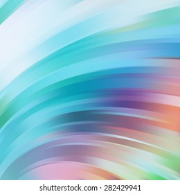 Colorful smooth light lines background. Vector illustration
