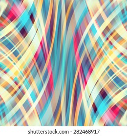 Colorful smooth light lines background. Vector illustration