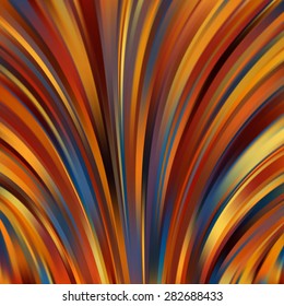 Colorful smooth light lines background. Vector illustration