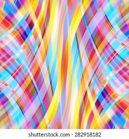 Colorful smooth light lines background. Vector illustration