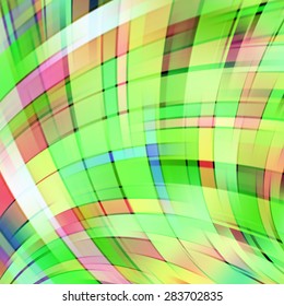 Colorful smooth light lines background. Vector illustration