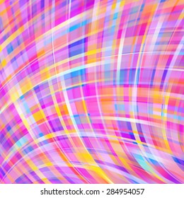 Colorful smooth light lines background. Vector illustration