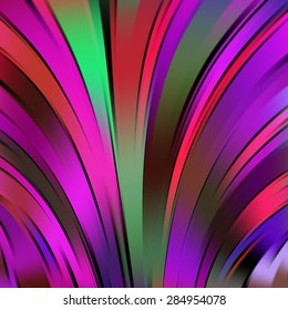 Colorful smooth light lines background. Vector illustration